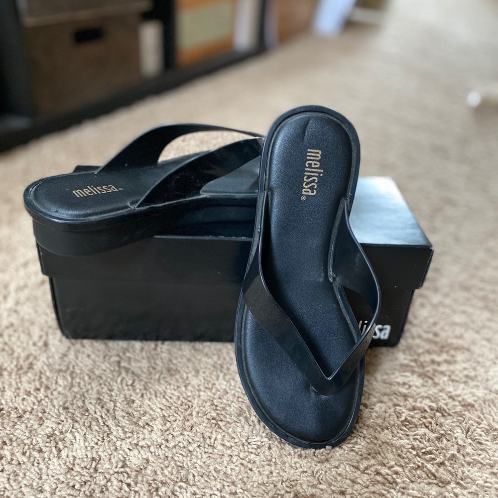 Melissa New High Flip Flop Sandals 5